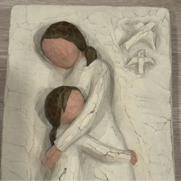 Willow Tree Mother and Daughter Resin Wall Hanging Decor - Picture 6 of 6